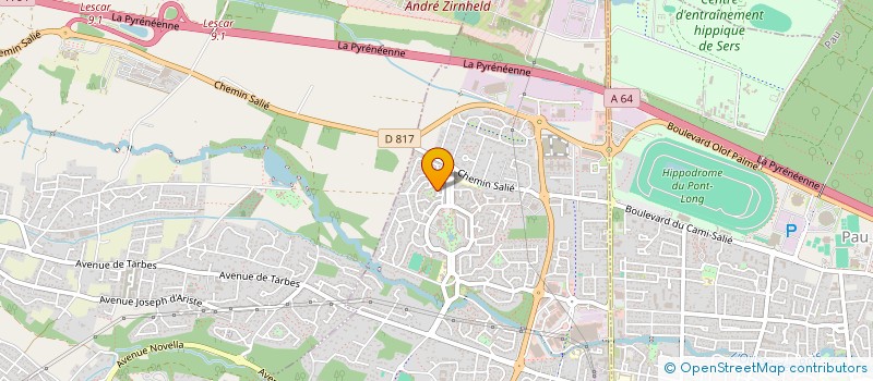 localisation de l'entreprise MARAUD à LONS