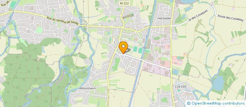 localisation de l'entreprise MARAUD INVEST  ESCHAU