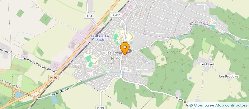 localisation de l'entreprise MARAUDE  LES ESSARTS-LE-ROI