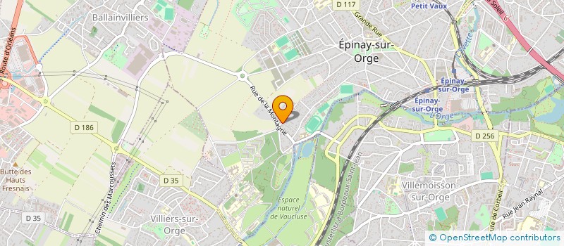 localisation de l'entreprise MARAUDE  EPINAY-SUR-ORGE