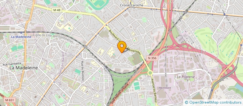 localisation de l'entreprise MARAUDERS PRODUCTION  MARCQ-EN-BARUL