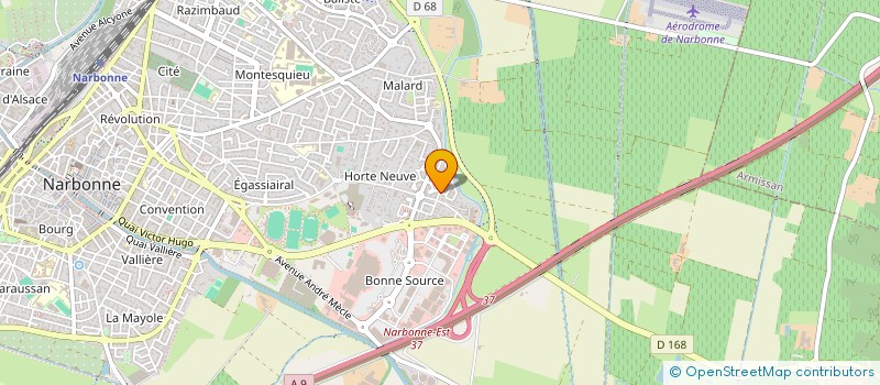 localisation de l'entreprise MARAUSSAN JPL à NARBONNE