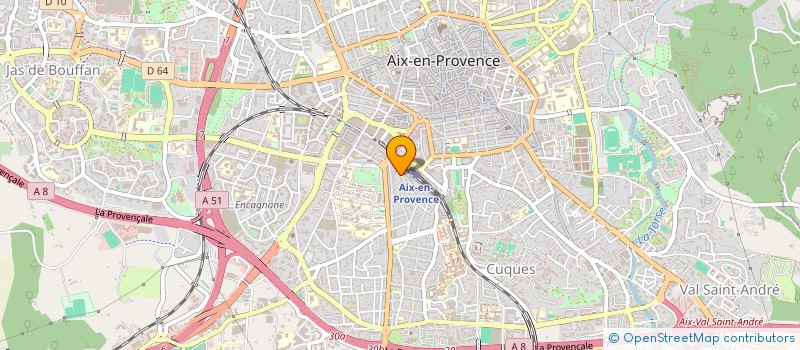 localisation de l'entreprise MARAVAL à AIX-EN-PROVENCE