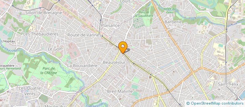 localisation de l'entreprise MARAVEDIS COURTAGE  SAINT-HERBLAIN