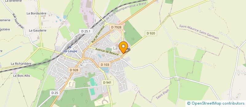localisation de l'entreprise MARAXE à LA LOUPE