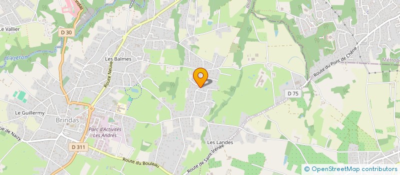 localisation de l'entreprise MARAXEL à BRINDAS