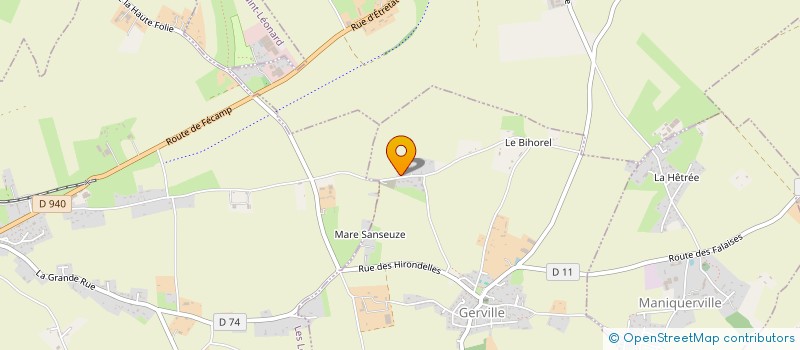 localisation de l'entreprise MARBAL  GERVILLE