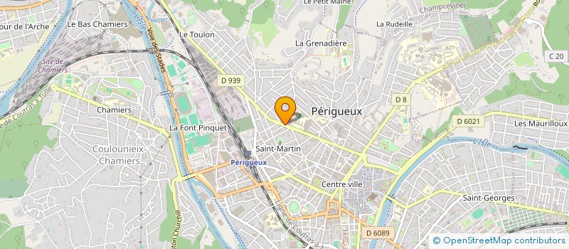 localisation de l'entreprise MARBAL à PERIGUEUX
