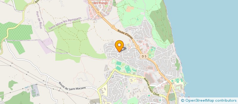 localisation de l'entreprise MARBALLA  MARTIGUES