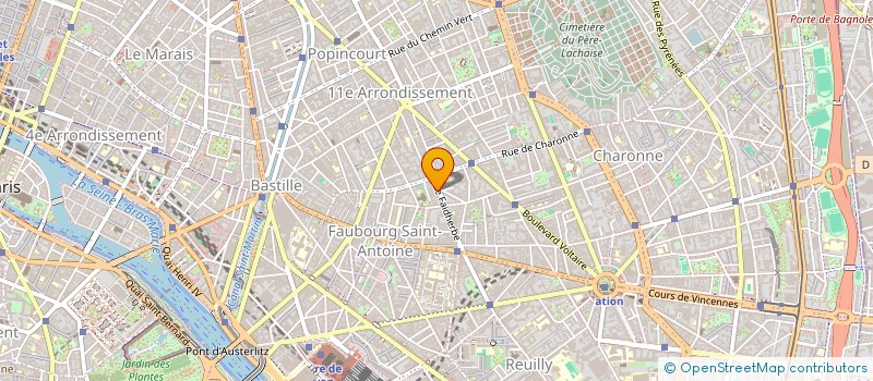 localisation de l'entreprise MARBE  PARIS