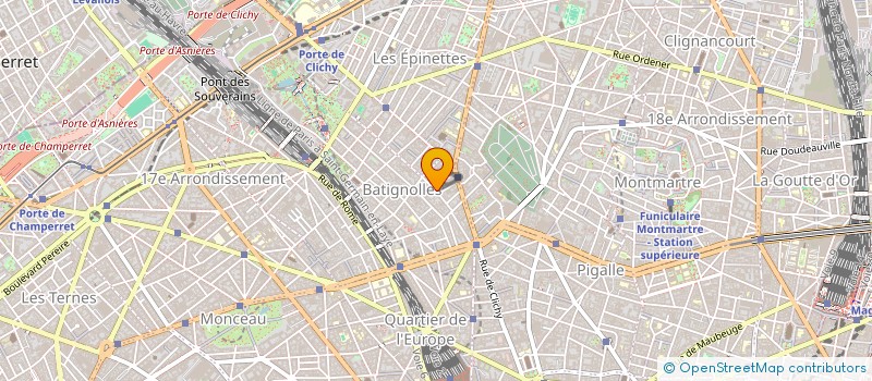 localisation de l'entreprise MARBEAU MEDICAL  PARIS