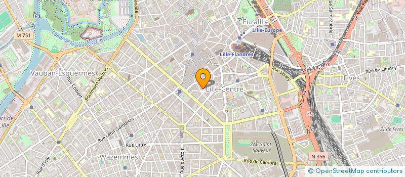 localisation de l'entreprise MARBED à LILLE