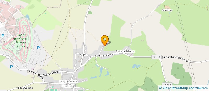 localisation de l'entreprise MARBEHANT-HERPIN  SAINT-PARIZE-LE-CHATEL