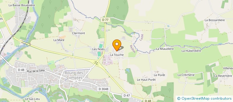 localisation de l'entreprise MARBEL  BOURG-DES-COMPTES