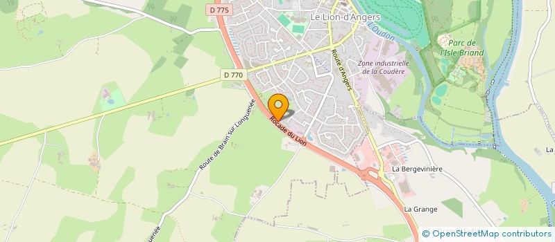 localisation de l'entreprise MARBELA  LE LION D'ANGERS