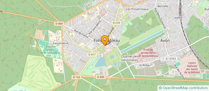 localisation de l'entreprise MARBELLA à FONTAINEBLEAU