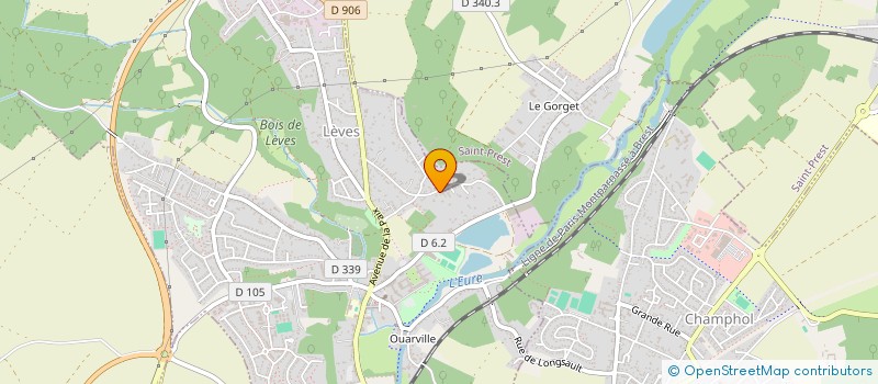 localisation de l'entreprise MARBELLE à LEVES