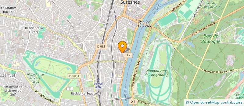 localisation de l'entreprise MARBEN PRODUCTS à SURESNES