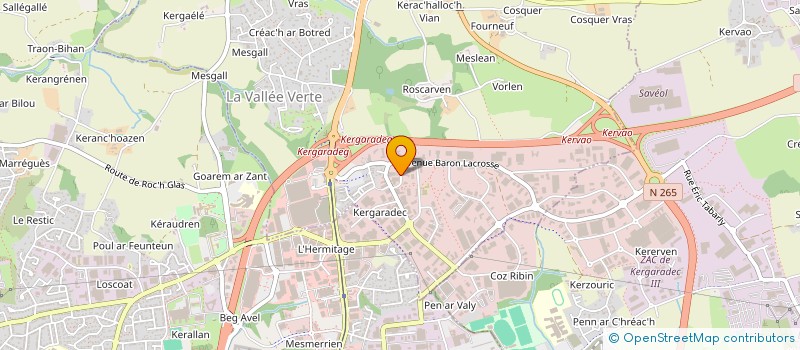 localisation de l'entreprise MARBERIC H à GOUESNOU
