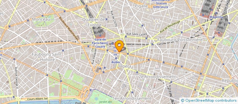 localisation de l'entreprise MARBEUF 32-34 IMMOBILIER SA  PARIS