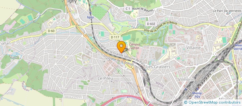 localisation de l'entreprise MARBLE TECHNICS PARIS à IGNY