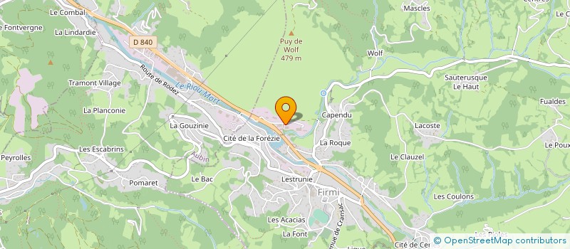 localisation de l'entreprise MARBO à FIRMI