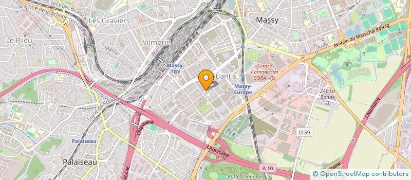 localisation de l'entreprise MARBO à MASSY