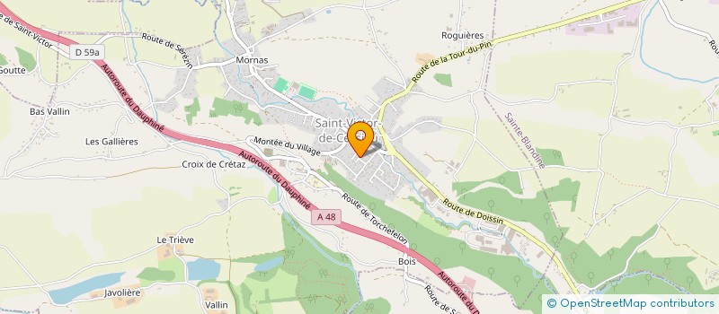 localisation de l'entreprise MARBOEUF CONSULTING  SAINT-VICTOR-DE-CESSIEU