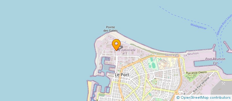 localisation de l'entreprise MARBOUR SERVICES à LE PORT