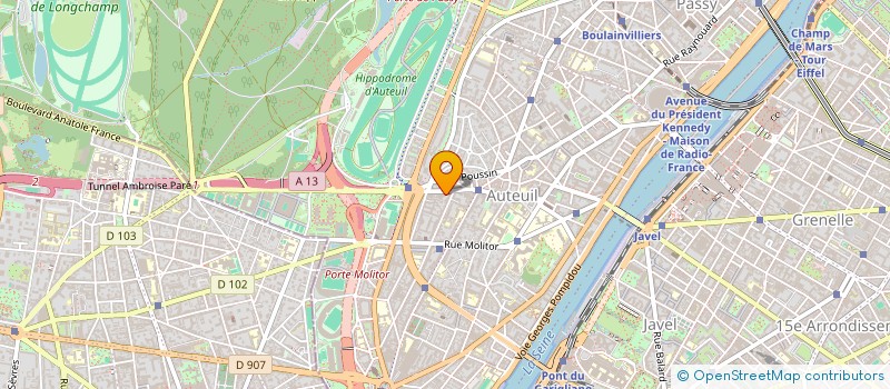 localisation de l'entreprise MARBOUTIN SUD  PARIS