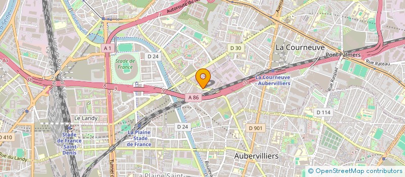 localisation de l'entreprise MARBR'OUVRE à AUBERVILLIERS