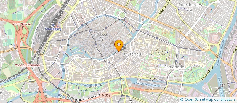 localisation de l'entreprise MARBRE à STRASBOURG
