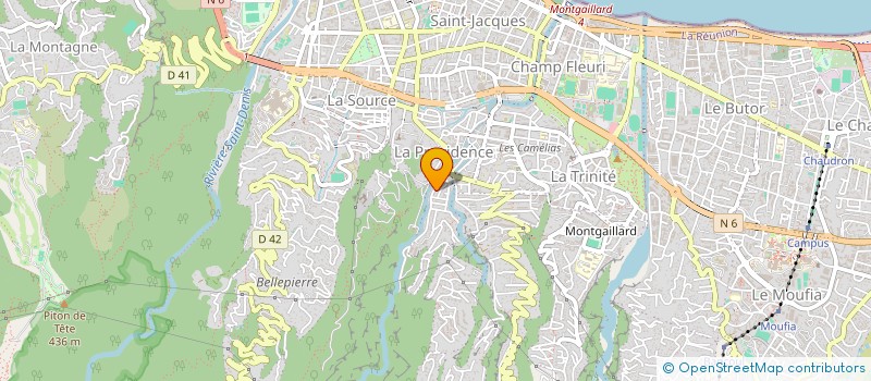 localisation de l'entreprise MARBRE CONCEPT CUISINE à LA POSSESSION