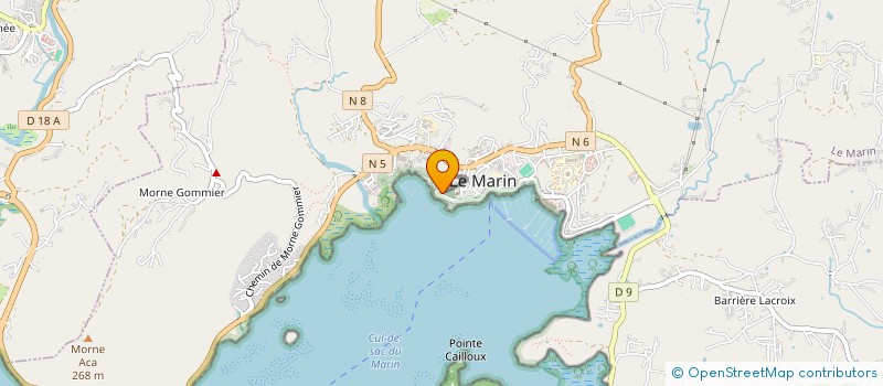 localisation de l'entreprise MARBRE CONSEILS à LE MARIN