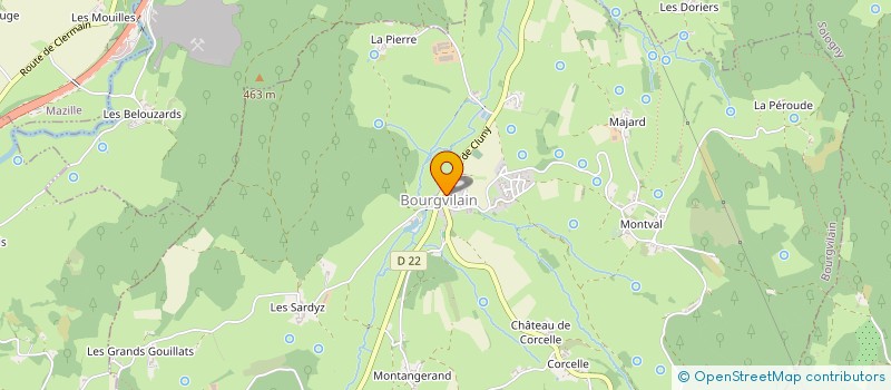 localisation de l'entreprise MARBRE FUNER TAILLE PIERRE VAL DE GROSNE à MATOUR