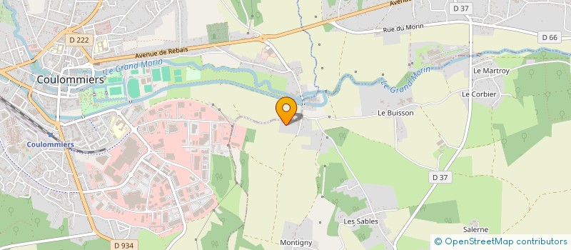 localisation de l'entreprise MARBRERIE A.S.L  CHAILLY-EN-BRIE