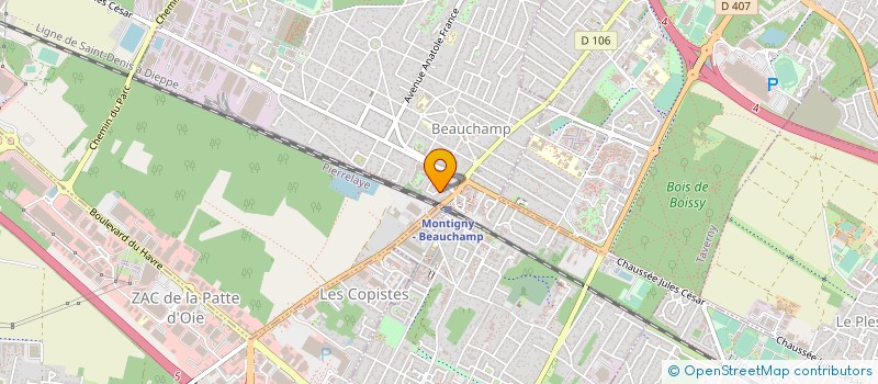 localisation de l'entreprise MARBRERIE ALEX FILS  BEAUCHAMP