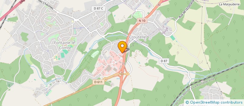 localisation de l'entreprise MARBRERIE ANDOLFATTO à FONTAINE-LE-COMTE