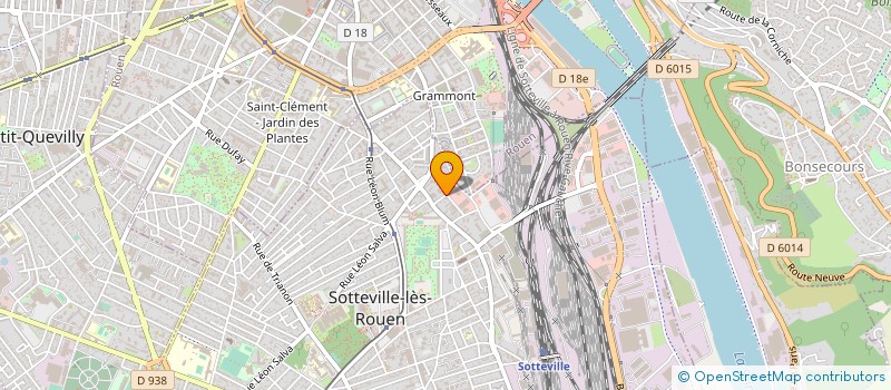 localisation de l'entreprise MARBRERIE ARTISANALE ROUENNAISE  SOTTEVILLE-LES-ROUEN