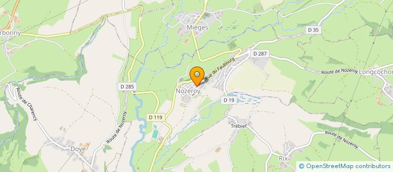 localisation de l'entreprise MARBRERIE BASTAROLI  MIEGES