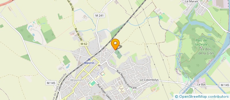 localisation de l'entreprise MARBRERIE BOUQUILLON à WAVRIN