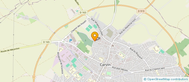 localisation de l'entreprise MARBRERIE CARVINOISE à CARVIN