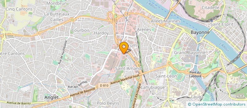 localisation de l'entreprise MARBRERIE DAUDIGNON à BAYONNE