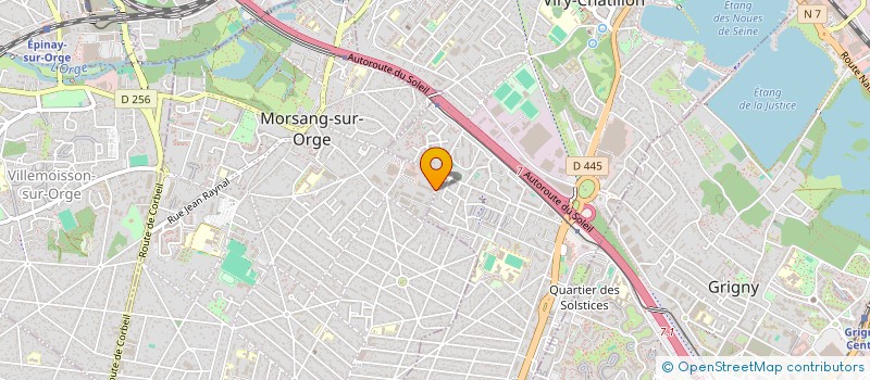 localisation de l'entreprise MARBRERIE DE L'ESSONNE à MORSANG-SUR-ORGE