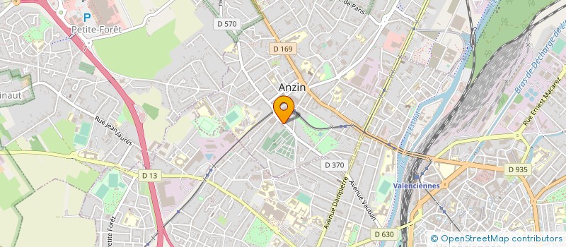 localisation de l'entreprise MARBRERIE DELHAYE à ANZIN