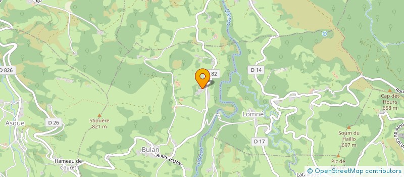 localisation de l'entreprise MARBRERIE DES PYRENEES à CAPVERN