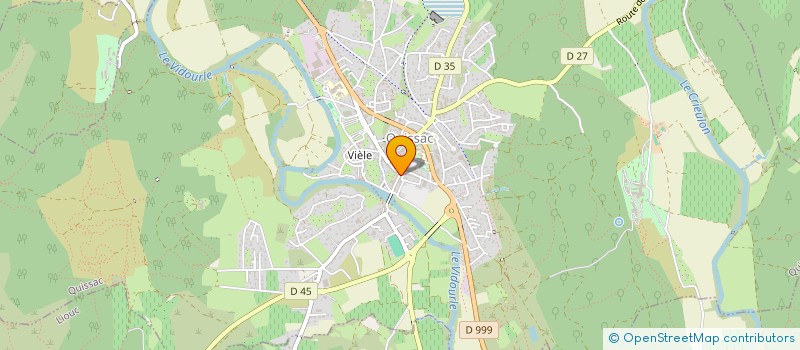 localisation de l'entreprise MARBRERIE DU COUTACH MARC GAUTHIER  QUISSAC