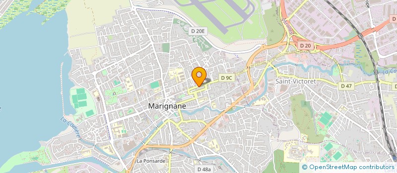 localisation de l'entreprise MARBRERIE GENERALE MARIGNANAISE à MARIGNANE