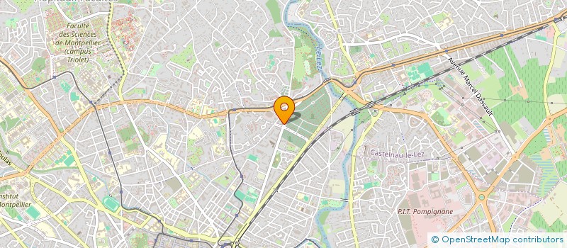 localisation de l'entreprise MARBRERIE JOUSSEN à MONTPELLIER