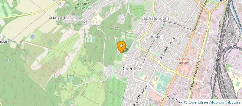 localisation de l'entreprise MARBRERIE LIBANORI ET FILS à CHENOVE